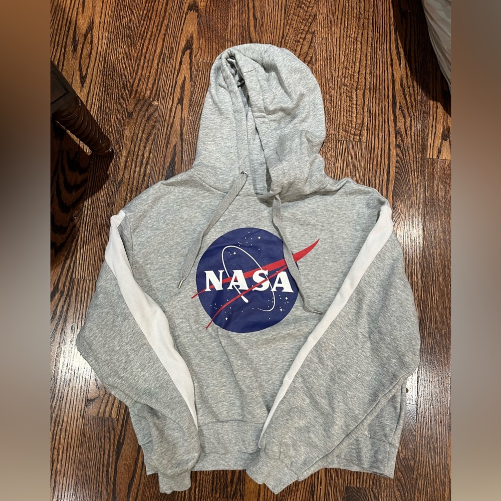 Nasa cropped hoodie